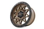 Rough Country 78 Series Wheel | Simulated Beadlock | Bronze/Black | 17x8.5 | 5x4.5 | +0mm