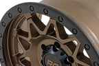Rough Country 78 Series Wheel | Simulated Beadlock | Bronze/Black | 17x8.5 | 5x4.5 | +0mm