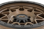 Rough Country 78 Series Wheel | Simulated Beadlock | Bronze/Black | 18x9 | 6x5.5 | -12mm