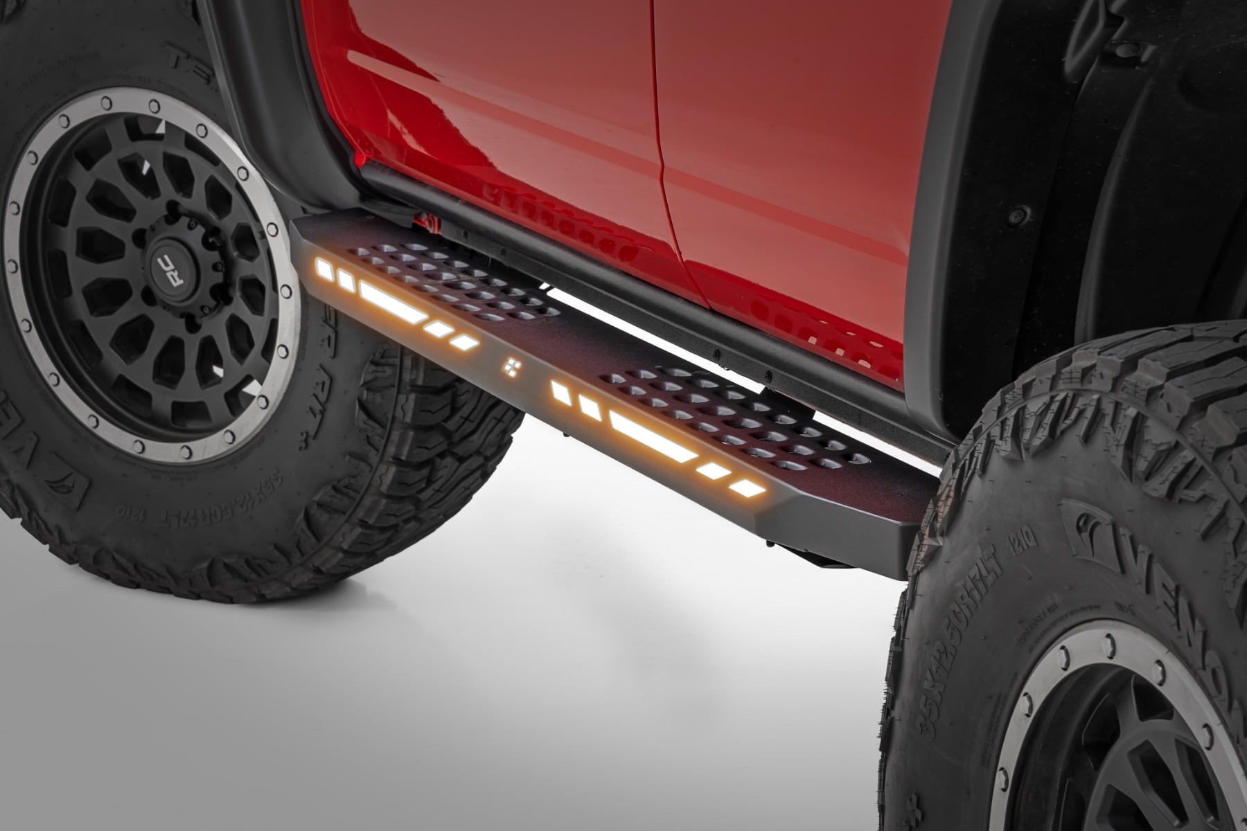 AC2 Running Boards | Amber/White | 4-Door | Ford Bronco 4WD (2021-2026)