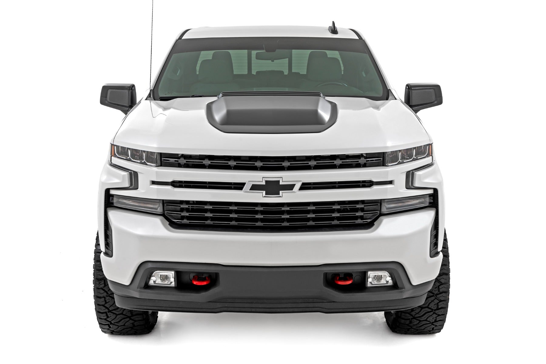 Hood Scoop | GLT Glacier Blue | Chevy Silverado 1500 2WD/4WD (2019-2026)