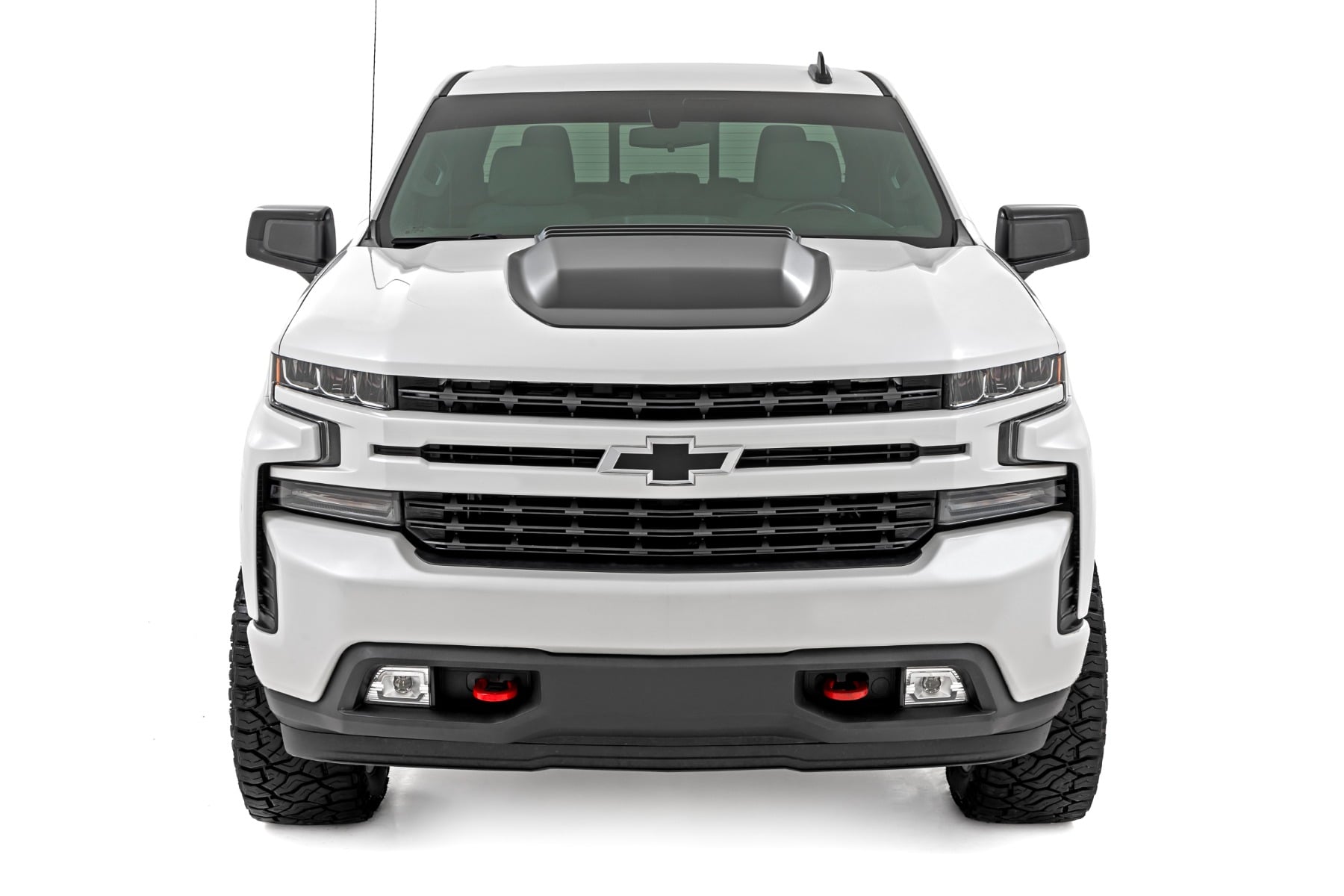 Hood Scoop | G9K Satin Steel | Chevy Silverado 1500 2WD/4WD (2019-2026)