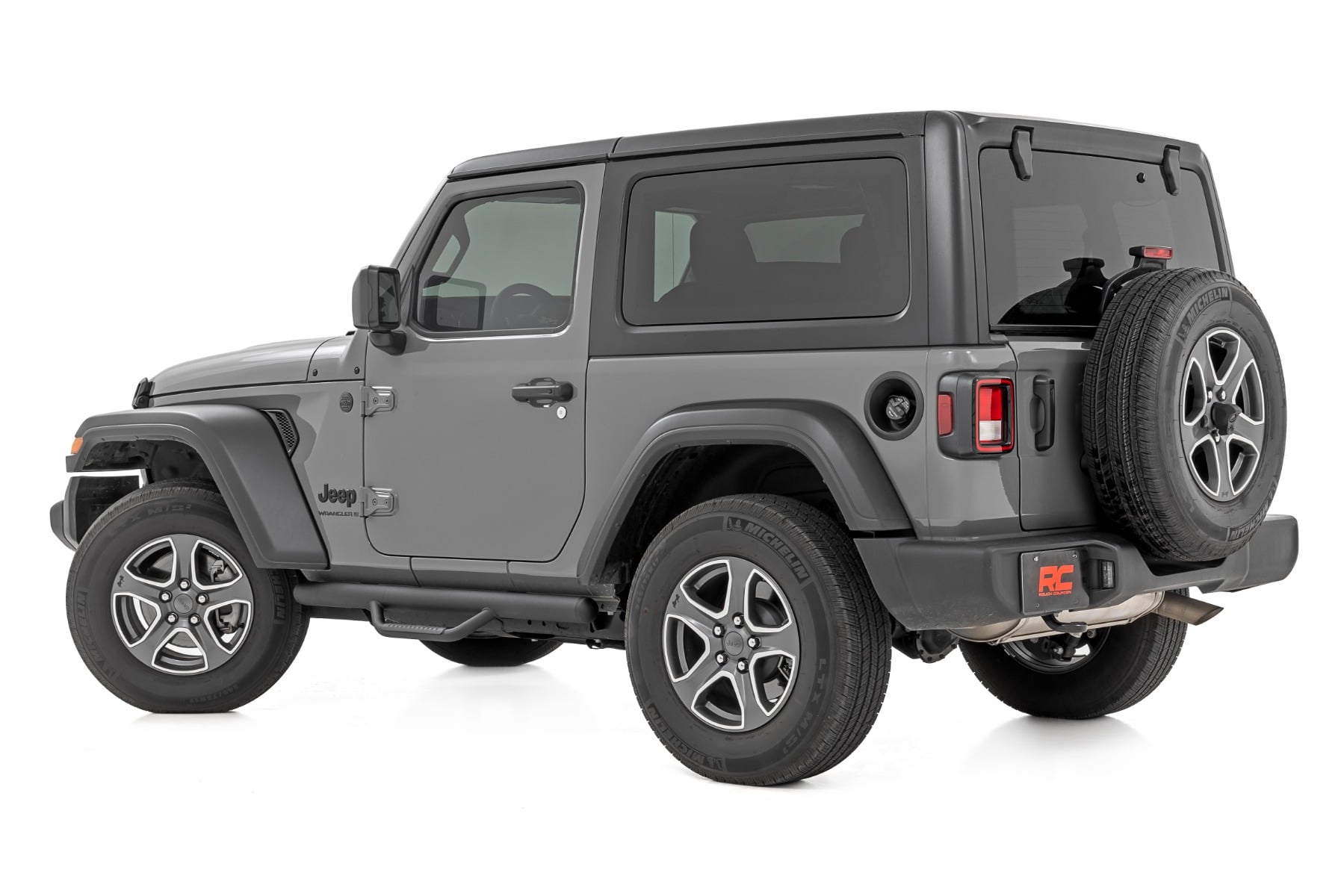 Nerf Steps | Full Length | 2 Door | Jeep Wrangler JL 4WD (2018-2026)