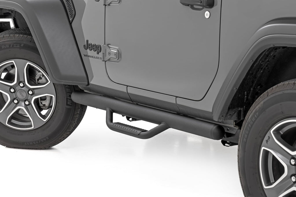 Nerf Steps | Full Length | 2 Door | Jeep Wrangler JL 4WD (2018-2026)
