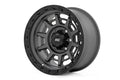 Rough Country 85 Series Wheel | Simulated Beadlock | Gunmetal Gray/Black | 17x9 | 8x6.5 | +0