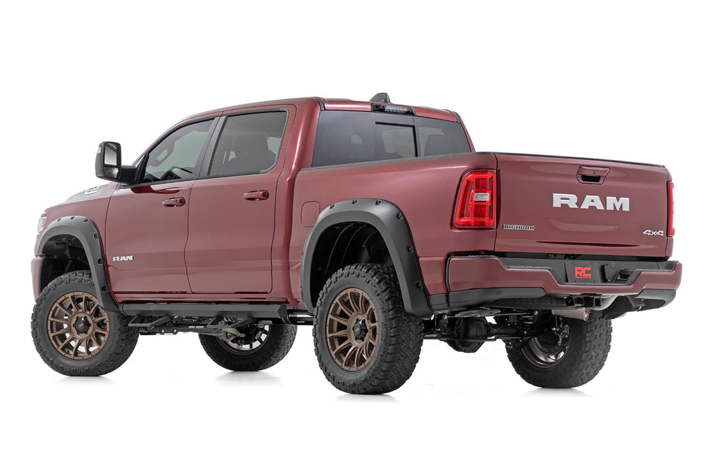 Pocket Fender Flares | PW7 Bright White | Ram 1500 2WD/4WD (2025-2026)
