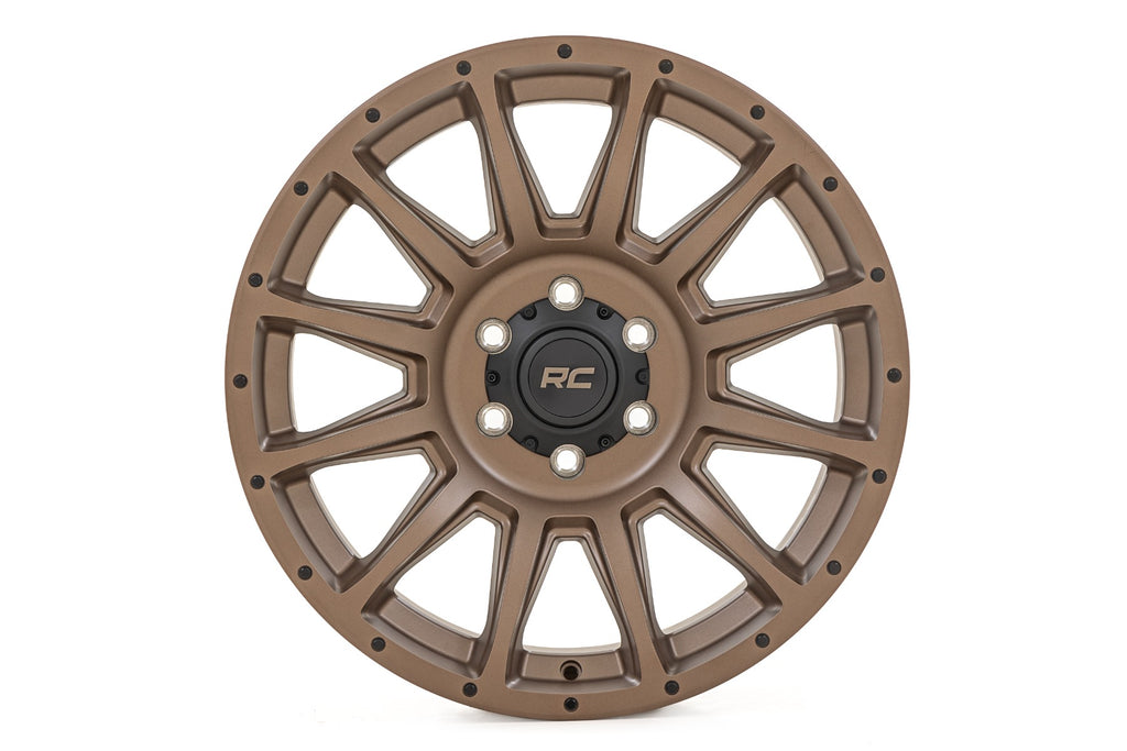 Rough Country 90 Series Wheel | One-Piece | Bronze | 20x10 | 6x5.5 | -25mm