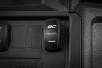 Rocker Switch | Cab Heater | 2x1 with Logo | Blue Back Light | Polaris General XP 4 1000
