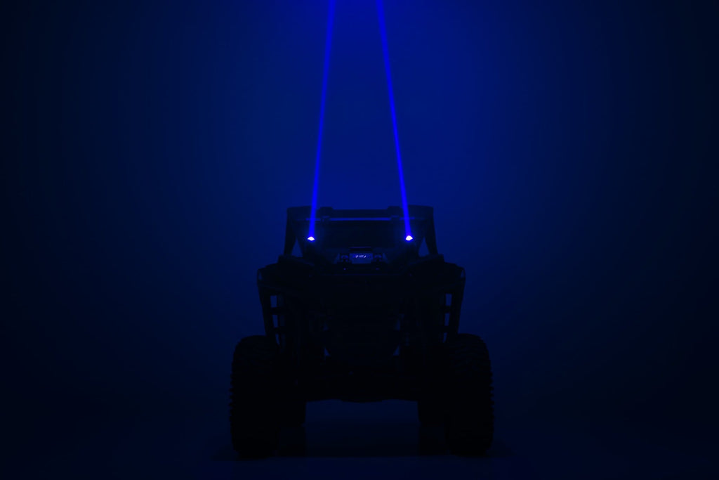 Laser Whip Light Kit | RGBW | 1200 Lumens | Pair
