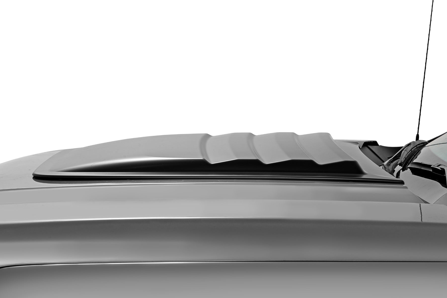 Hood Scoop | G1K Stone Blue | GMC Sierra 1500 2WD/4WD (2019-2026)