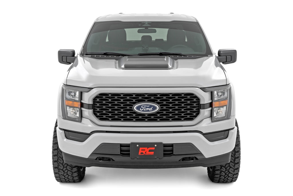 Hood Scoop | D1 Stone Gray | Ford F-150 2WD/4WD (2021-2026)