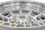 Rough Country 85 Series Wheel | Simulated Beadlock | Full Machine | 17x9 | 6x5.5 | -12mm