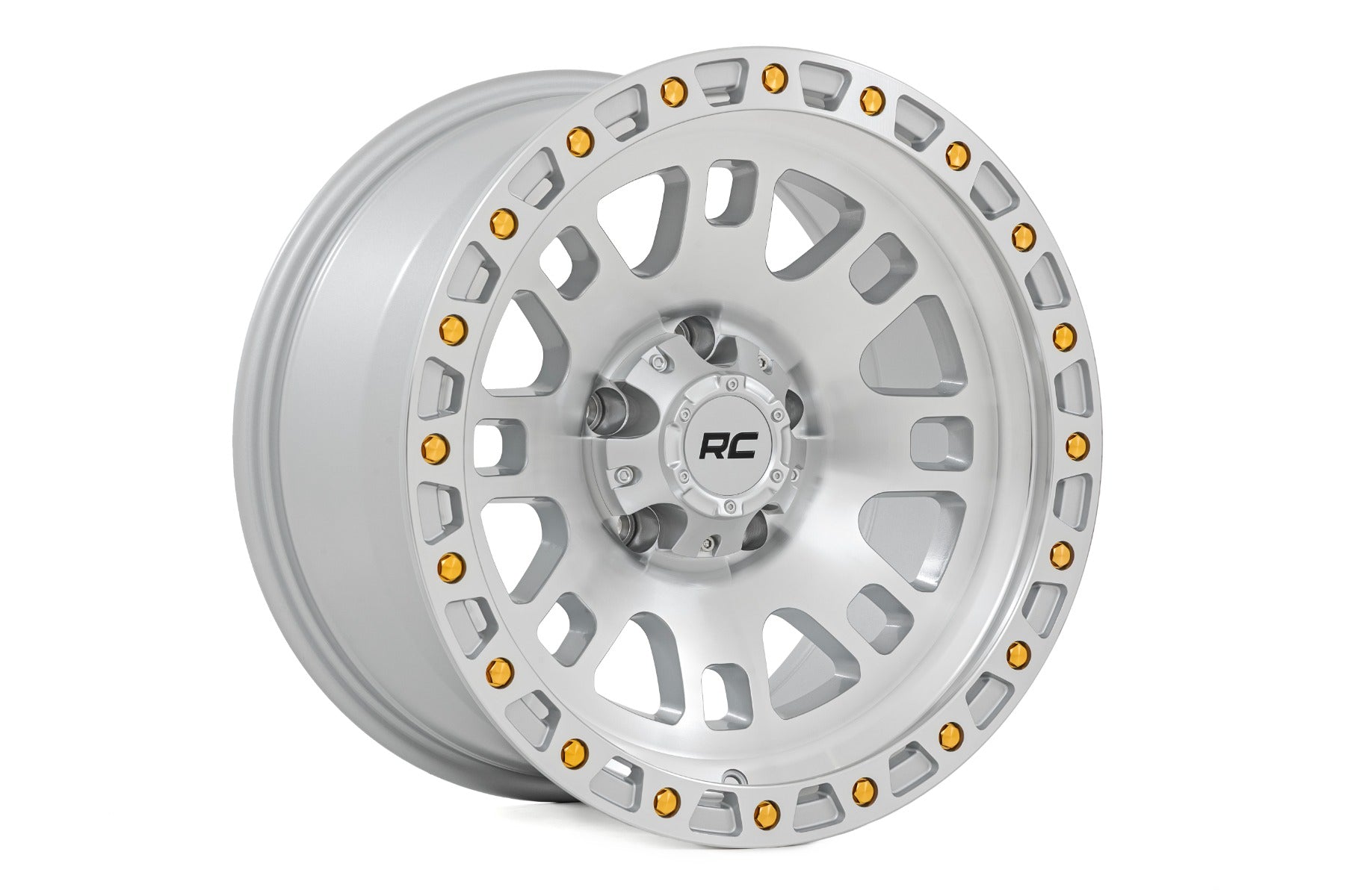Rough Country 82 Series Wheel | One-Piece | Full Machined | 17x9 | 5x4.5 | -12mm