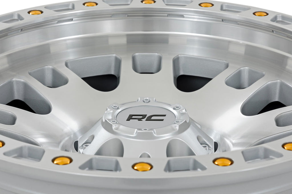 Rough Country 82 Series Wheel | One-Piece | Full Machined | 17x9 | 5x5 | -12mm