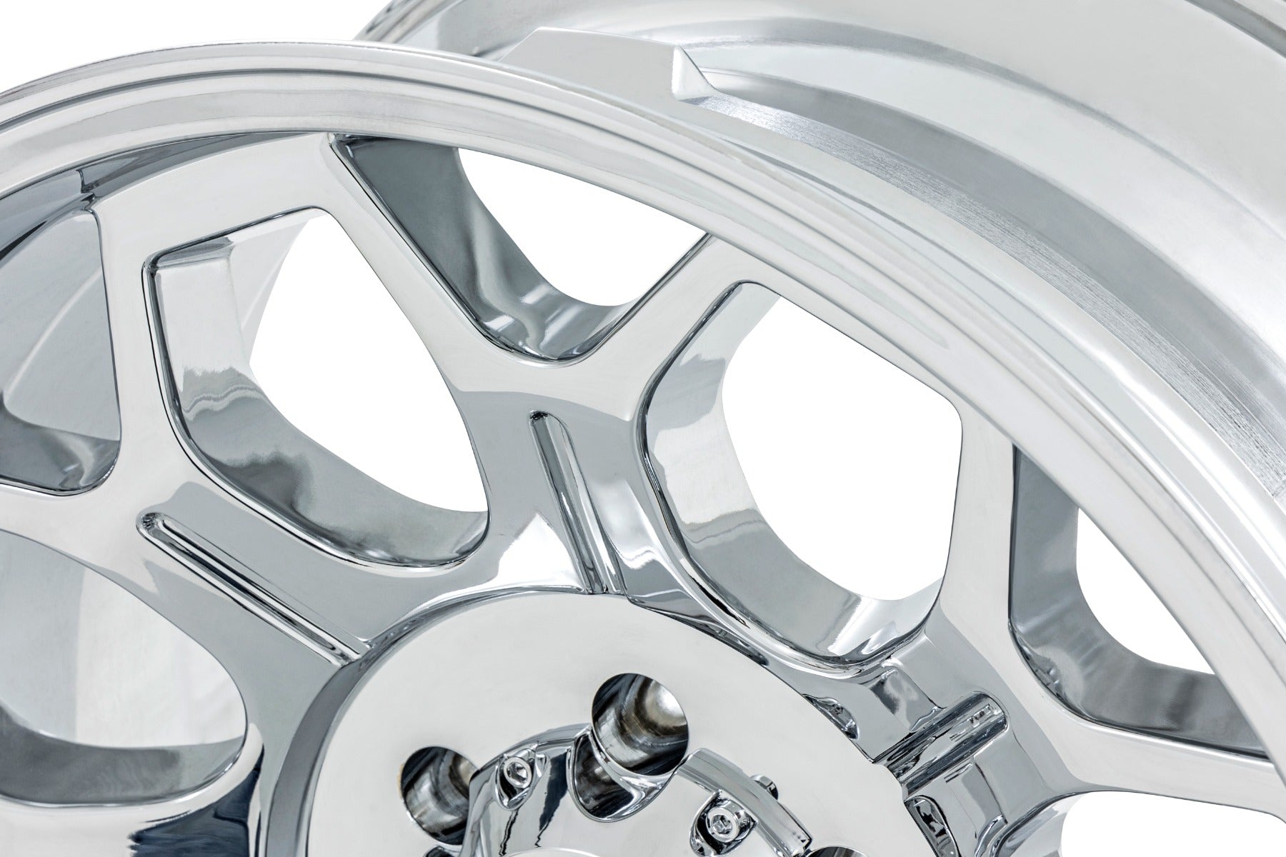 Rough Country 77 Series Wheel | One-Piece |Chrome | 22x12 | 8x6.5 | -44mm