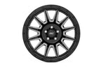 Rough Country 90 Series Wheel | One-Piece | Gloss Black w/machined spokes | 20x9 | 6x5.5 | 0mm