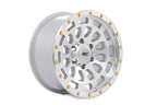 Rough Country 87 Series Wheel | Simulated Beadlock | Full Machine | 17x8.5 | 5x5 | +0mm