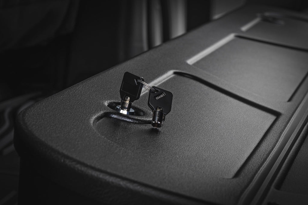 Under Seat Storage with Locking Lid | Ford F-150/F-250/F-350/Raptor  (15-26)