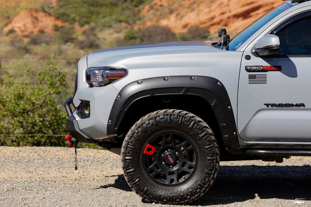 Defender Fender Flares | 1D6 Silver Sky Metallic | Toyota Tacoma (16-23)