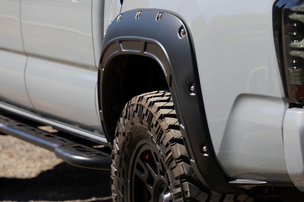 Defender Fender Flares | 8T0 Blazing Blue | Toyota Tacoma 2WD/4WD (16-23)
