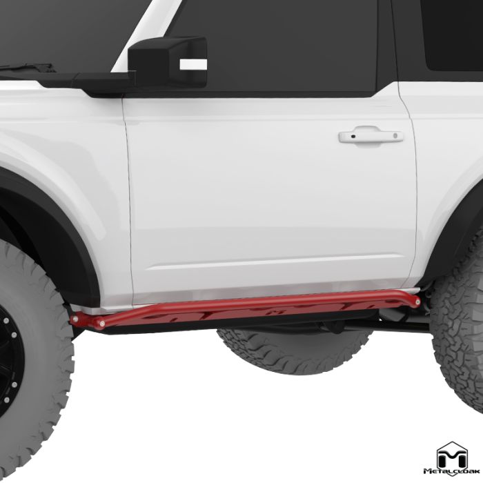 Bronco 6G Overline Rocker Rails, 2-Door