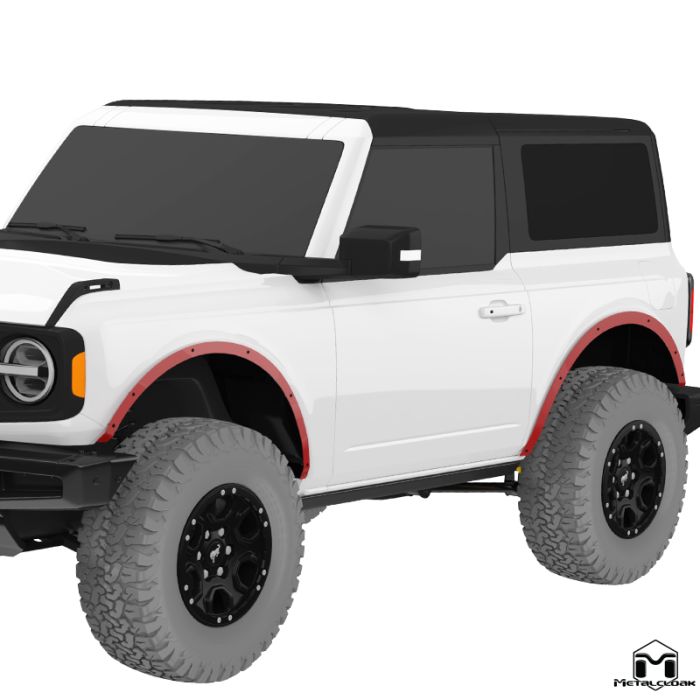 Bronco6G 2-Door Fender Delete & Tire Clearance Front & Rear Kit