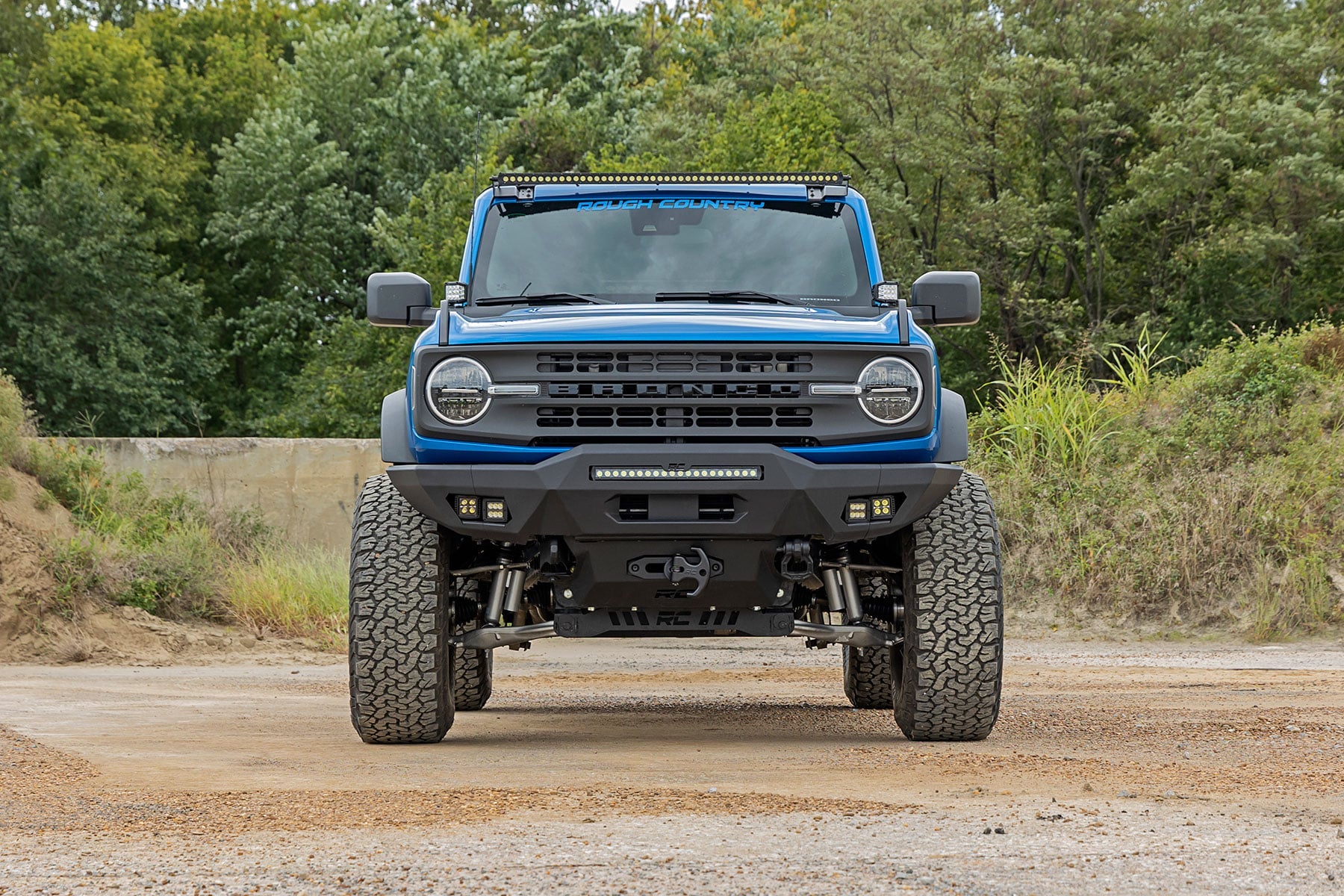 Hidden Winch Mount | 12000S | Ford Bronco 4WD (2021-2026)