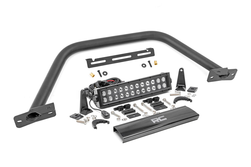 Safari Bar | 12" LED Light Bar | Black | Dual Row | OE Modular Steel | Ford Bronco (21-26)