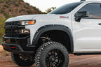 Pocket Fender Flares | GAN Silver Ice Metallic | Chevy Silverado 1500 (22-26)