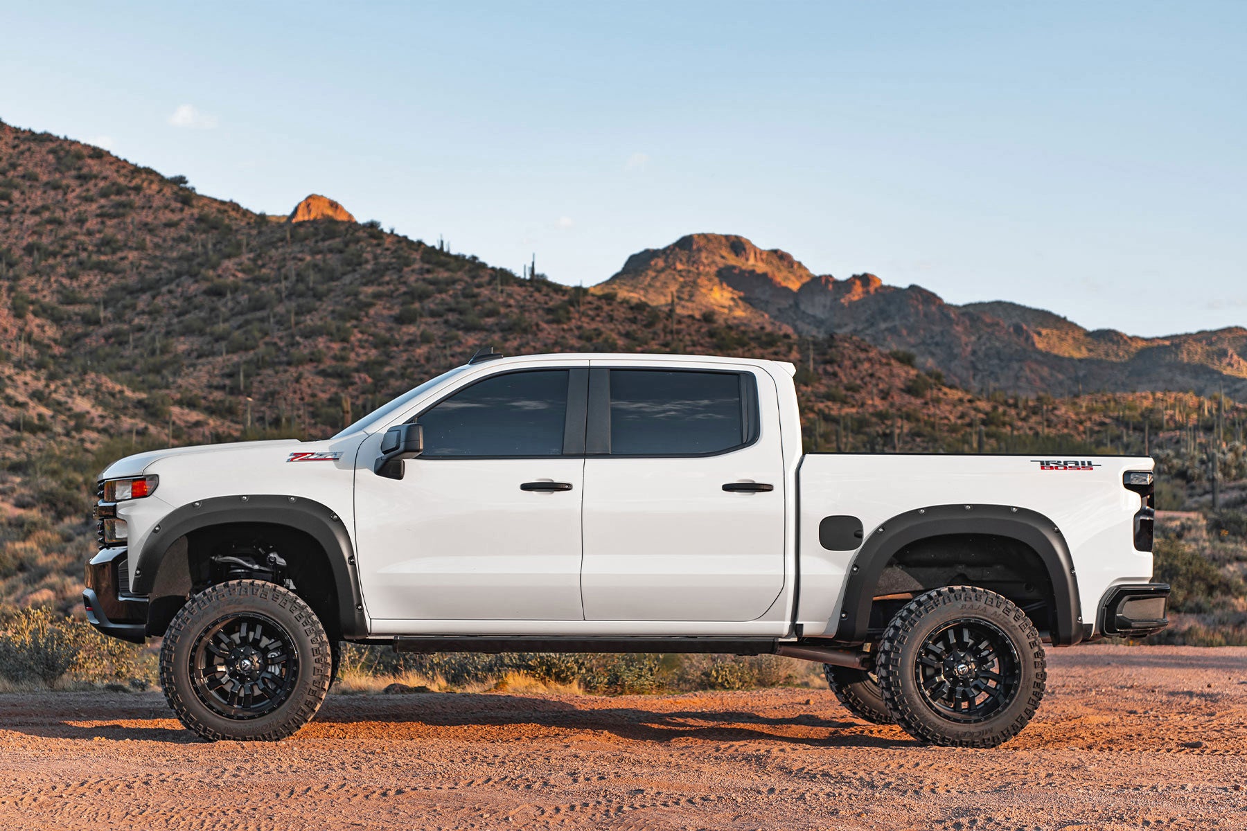 Pocket Fender Flares | GA0 Northsky Blue | Chevy Silverado 1500 (22-26)