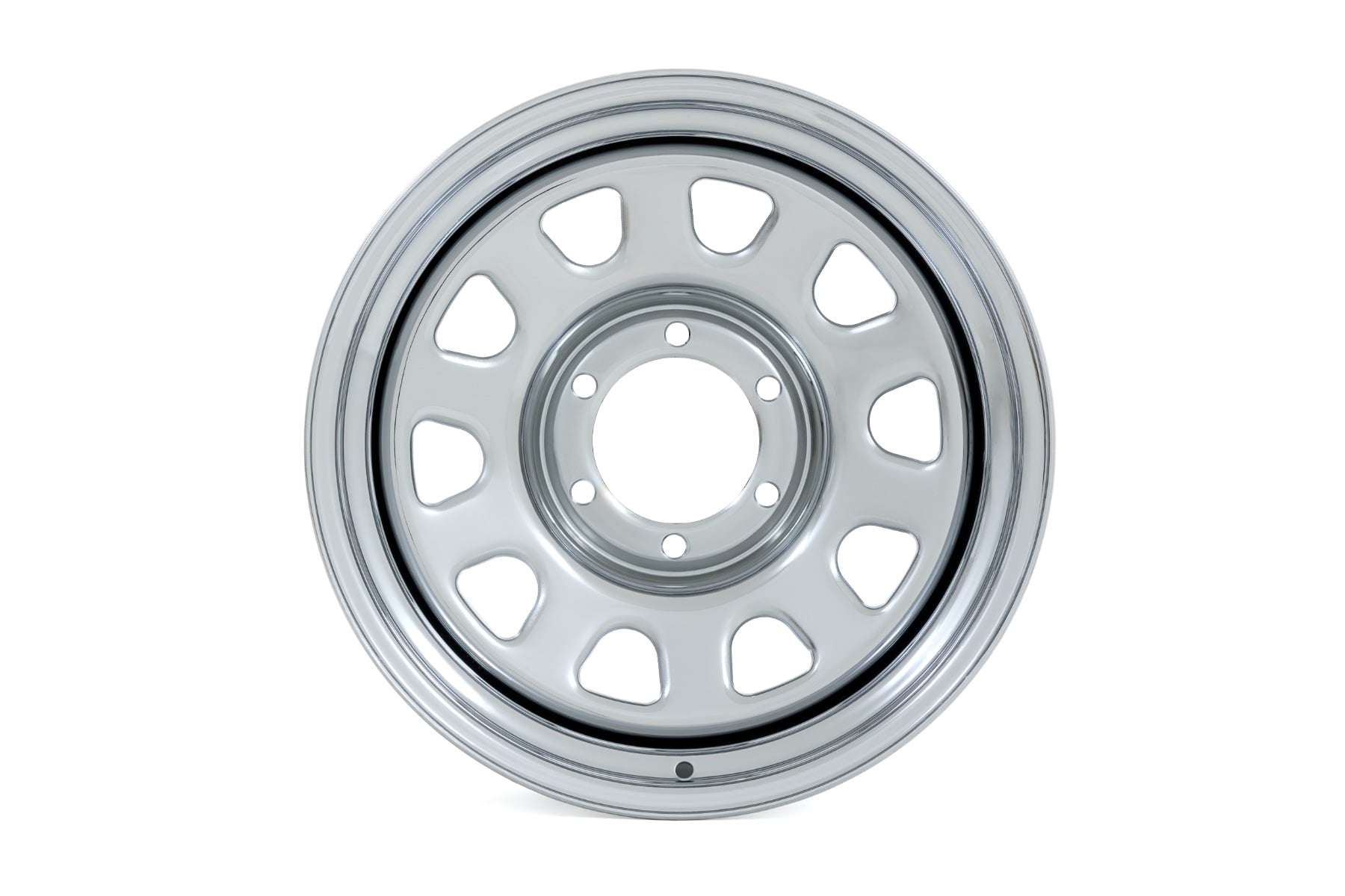 Steel Wheel | Chrome | 16x8 | 6x5.5 | 4.25 Bore | -12