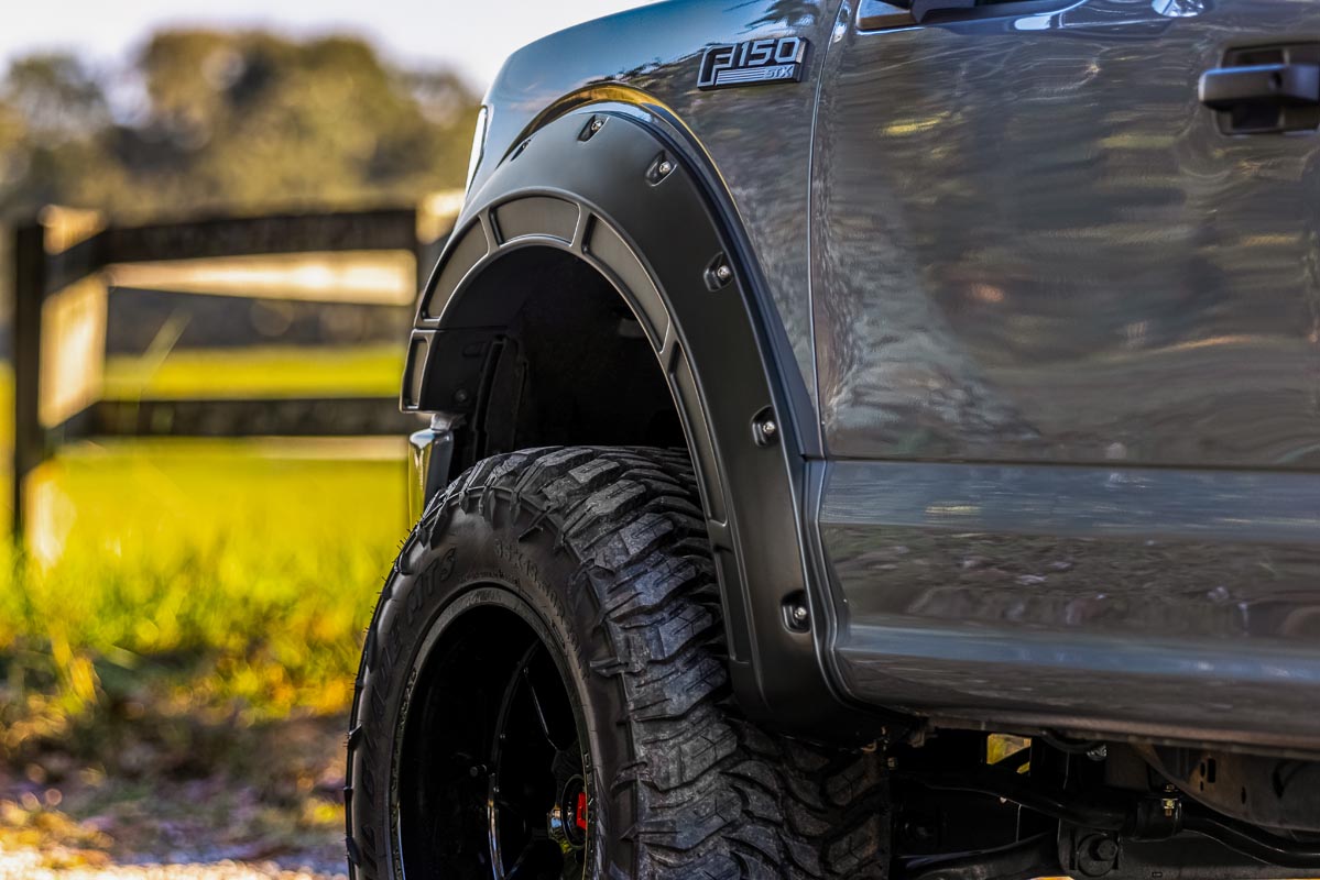 Defender Fender Flares | G1 Absolute Black | Ford F-150 2WD/4WD (2015-2020)