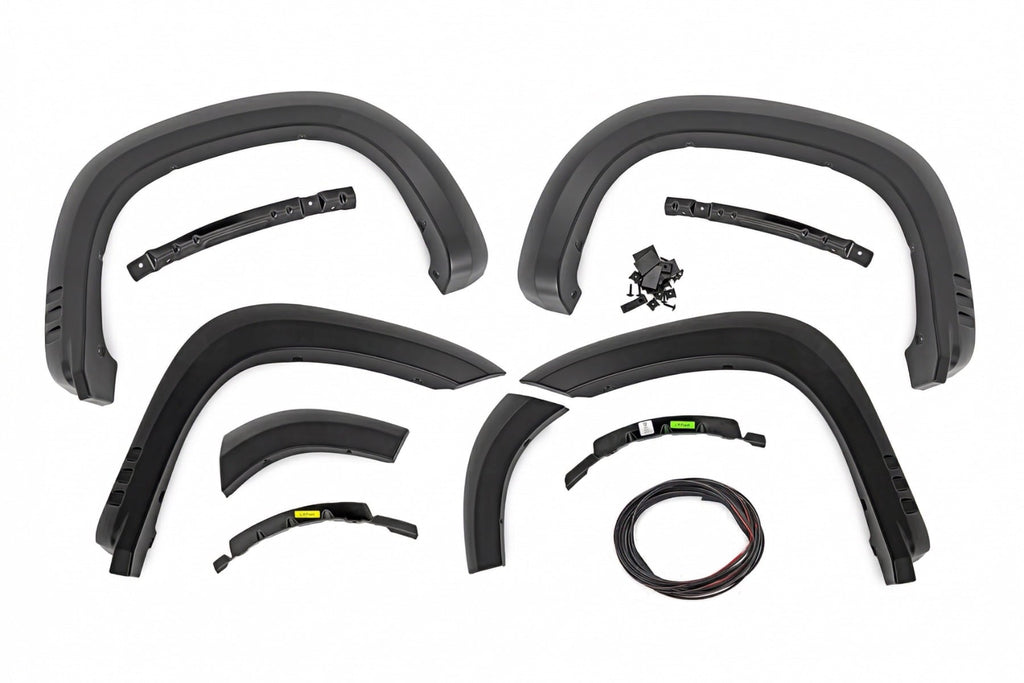 SF1 Fender Flares | GBA Black | Chevy Silverado 1500 2WD/4WD (2019-2026)