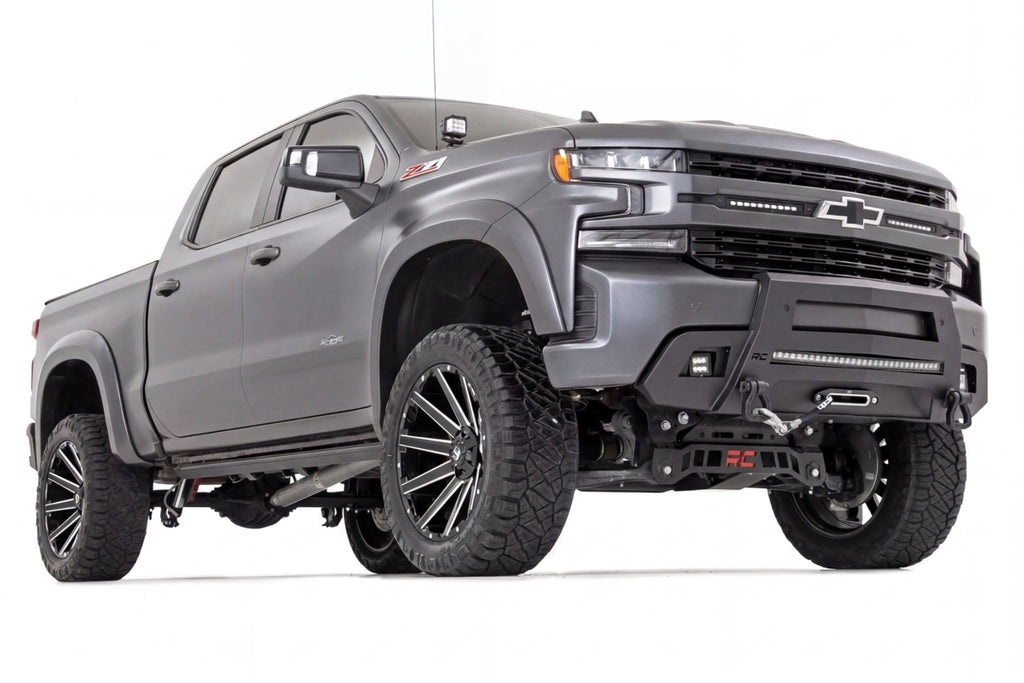 SF1 Fender Flares | G9K Satin Steel | Chevy Silverado 1500 2WD/4WD (19-26)