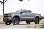 SF1 Fender Flares | G9K Satin Steel | Chevy Silverado 1500 2WD/4WD (19-26)