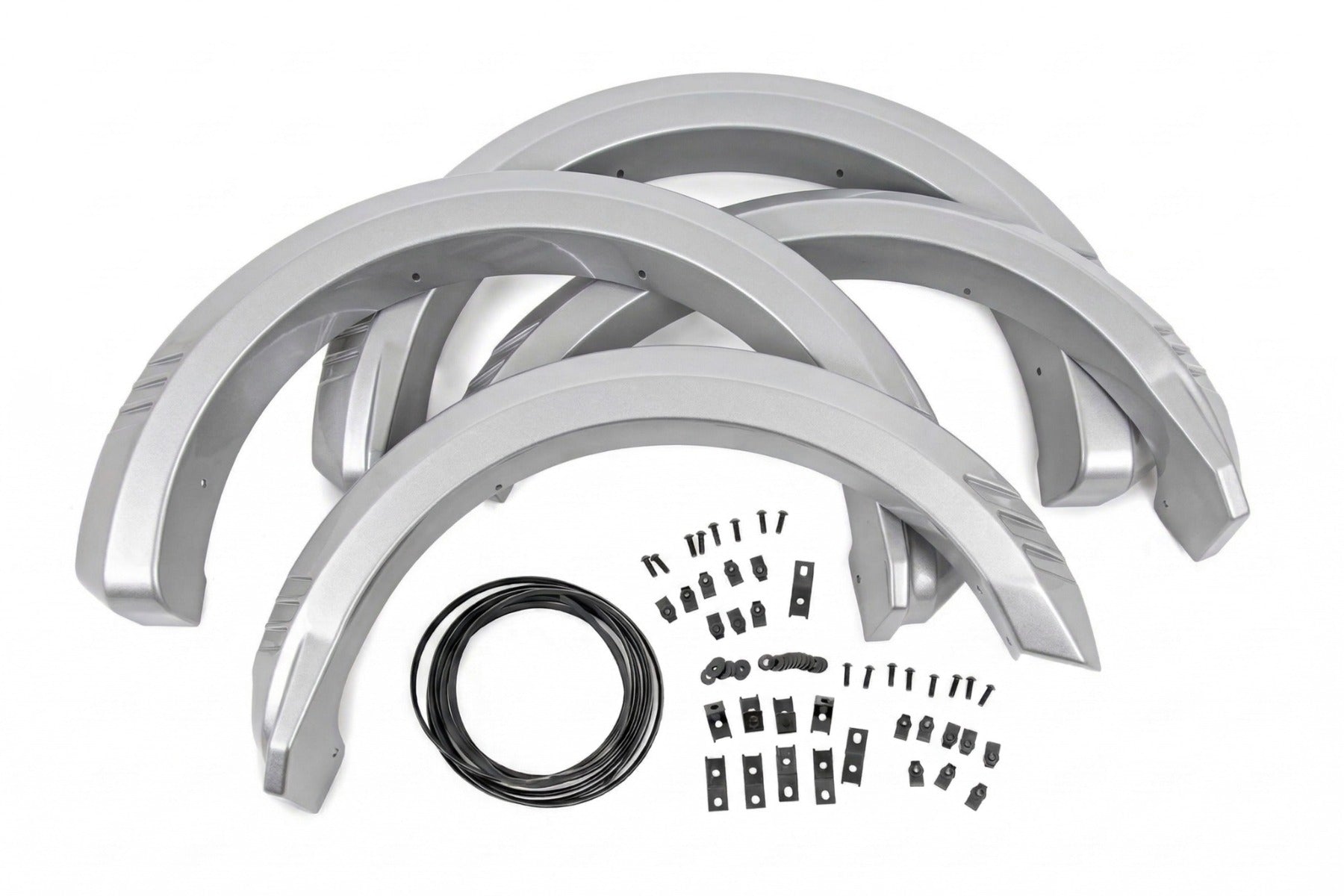 SF1 Fender Flares | JS Iconic Silver | Ford F-150 2WD/4WD (2018-2020)