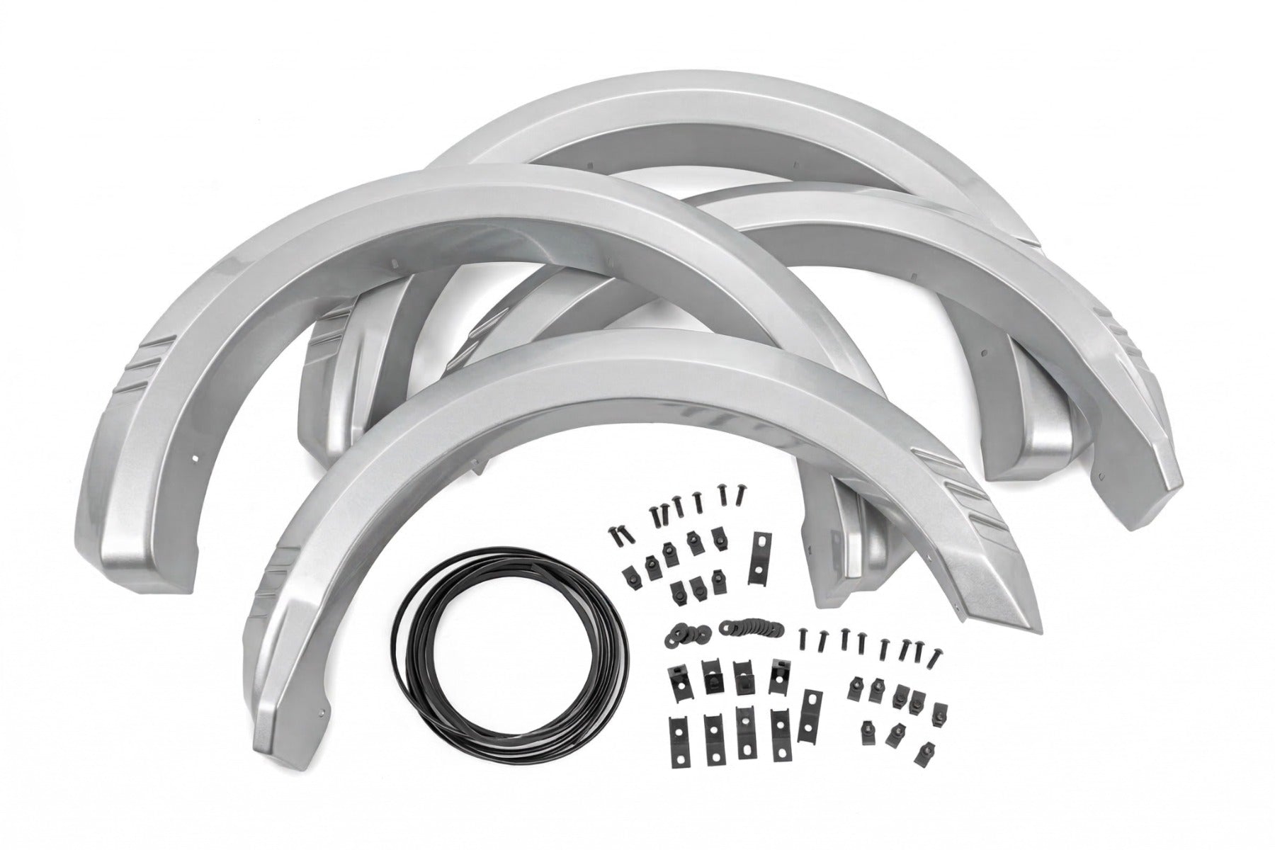 SF1 Fender Flares | JS Iconic Silver | Ford F-150 2WD/4WD (2021-2026)