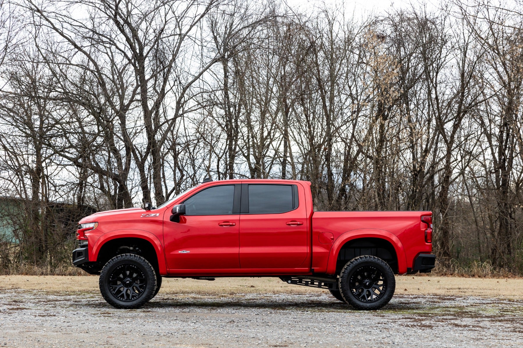 Sport Fender Flares | GAN Silver Ice Metallic | Chevy Silverado 1500 (19-26)