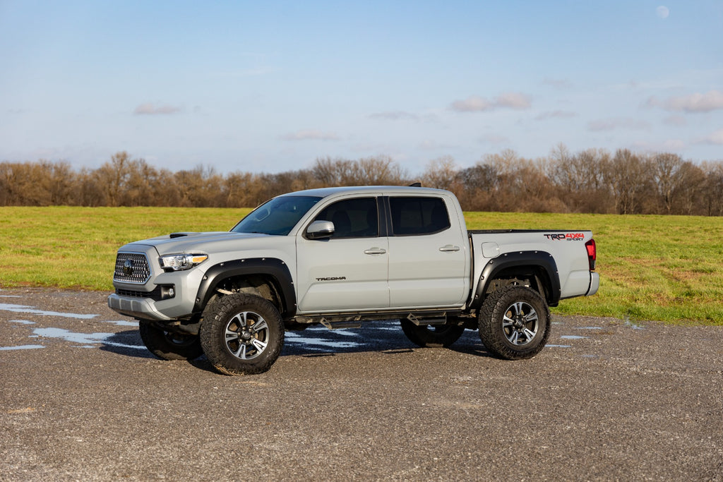 Pocket Fender Flares | 8W7 Blue Crush | Toyota Tacoma 2WD/4WD (2016-2023)