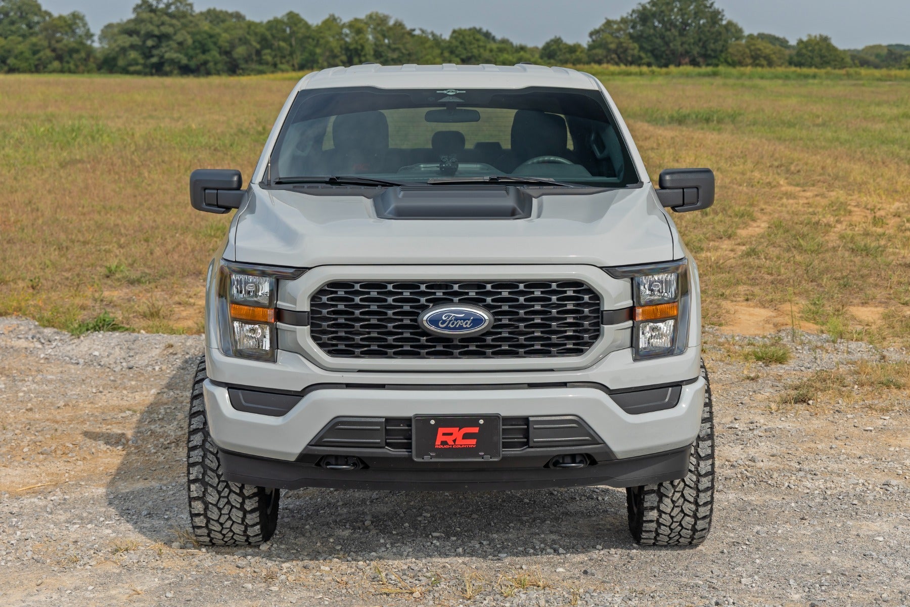 Hood Scoop | E7 Velocity Blue | Ford F-150 2WD/4WD (2021-2026)