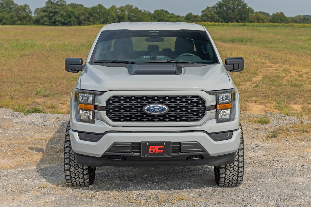 Hood Scoop | D1 Stone Gray | Ford F-150 2WD/4WD (2021-2026)