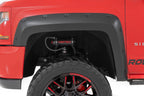 Pocket Fender Flares | 5'9" Bed | GAZ Summit White | Chevy Silverado 1500 (14-18 & Classic)