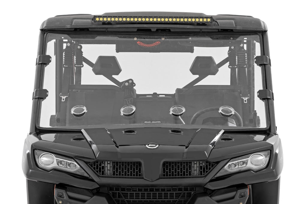 Vented Full Windshield | Scratch Resistant | CFMOTO UFORCE 1000