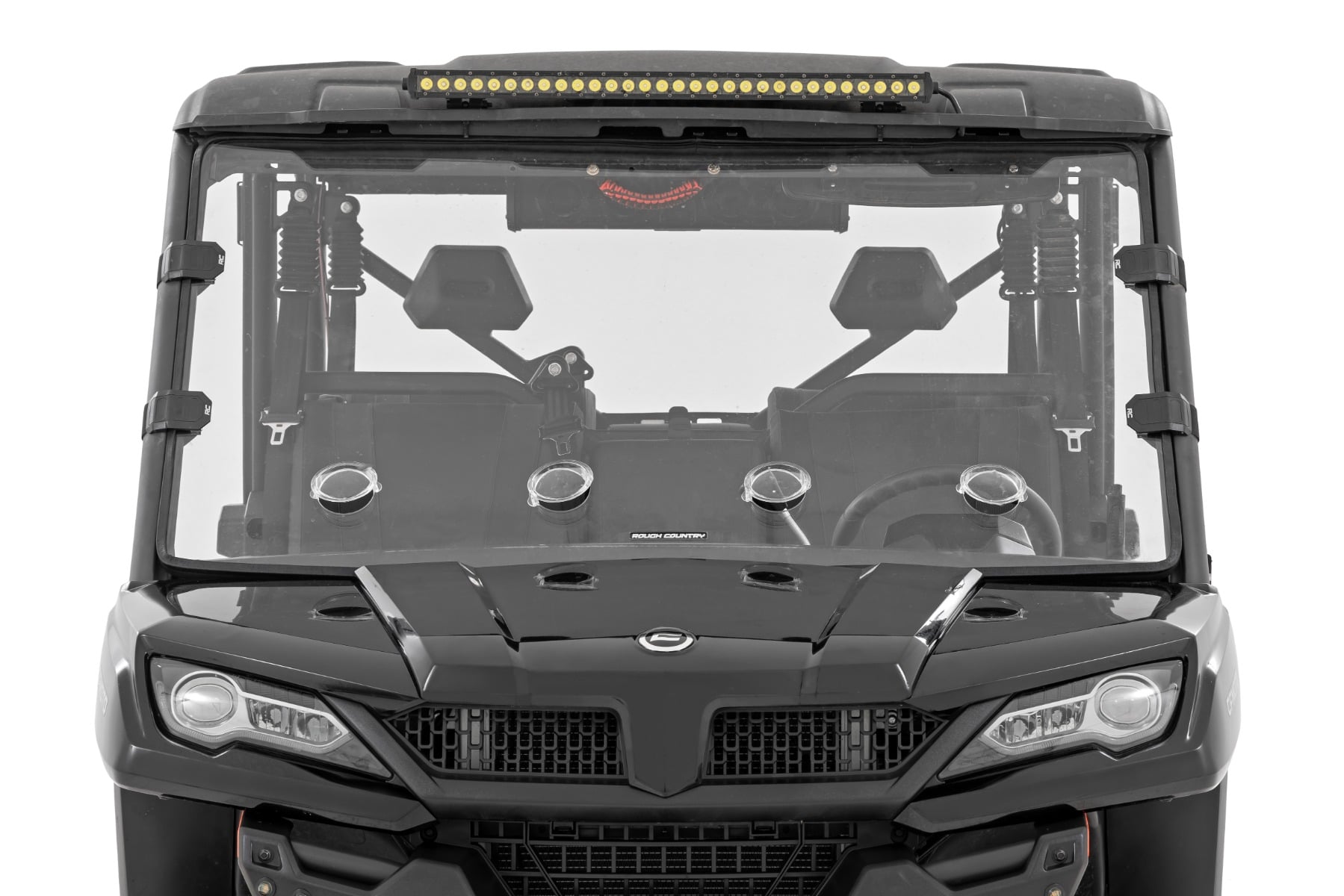 Vented Full Windshield | Scratch Resistant | CFMOTO UFORCE 1000