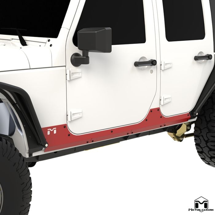 Overline Rocker Exo Skin, Pair, JK, 4-Door