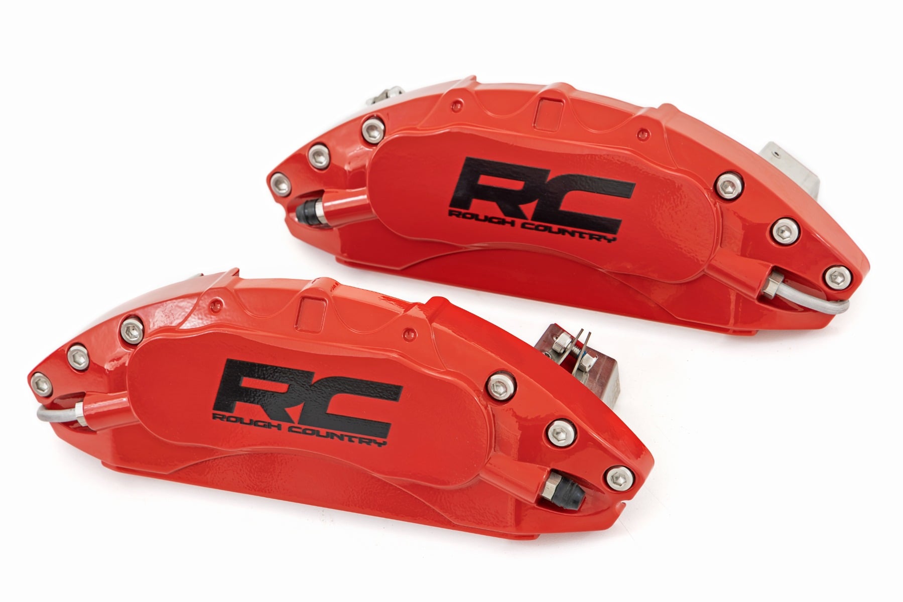Caliper Covers | Front and Rear | Red | Chevy/GMC 2500HD/3500HD (20-26)