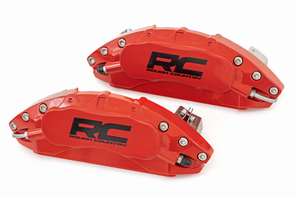 Caliper Covers | Rear | Red | Ford F-150 2WD/4WD (2021-2026)