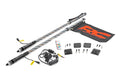 Whip Mount | Bed |  4' Multl-Color LED Whip Pair | Honda Talon 1000