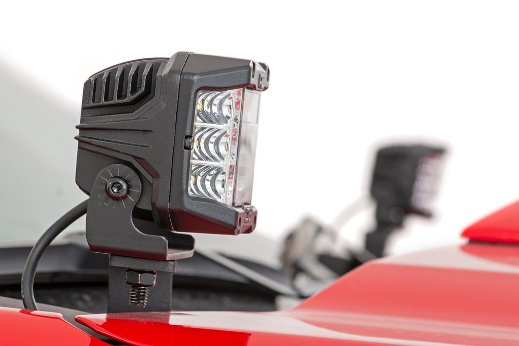 LED Light Kit | Ditch Mount | 2" Spectrum Pair | Spot | Chevy Silverado 1500 (19-26)