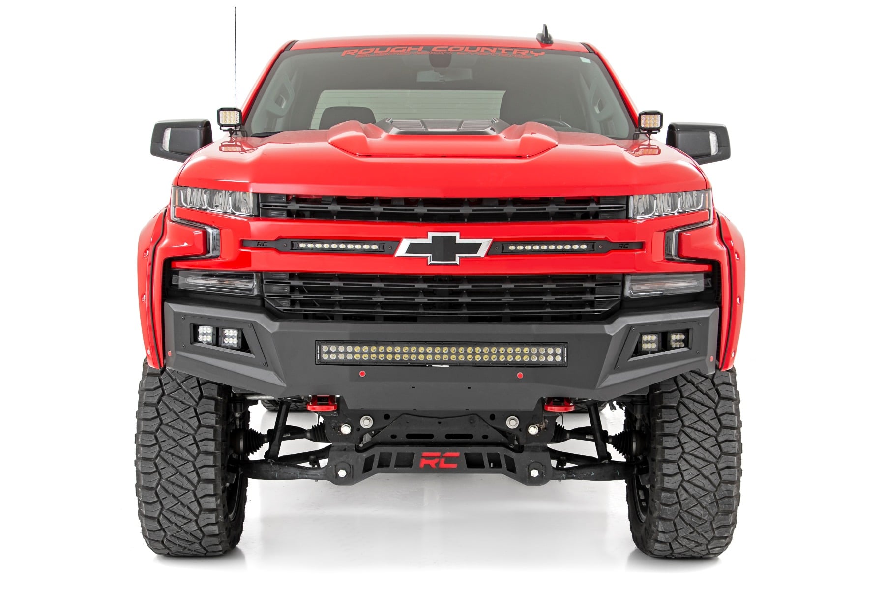 LED Light Kit | Ditch Mount | 2" Spectrum Pair | Spot | Chevy Silverado 1500 (19-26)